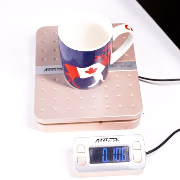 Canada Moose Maple Leaf Candian Ceramic Coffee Mug Tea Cup Drinkware Blue Red - Picture 8 of 8